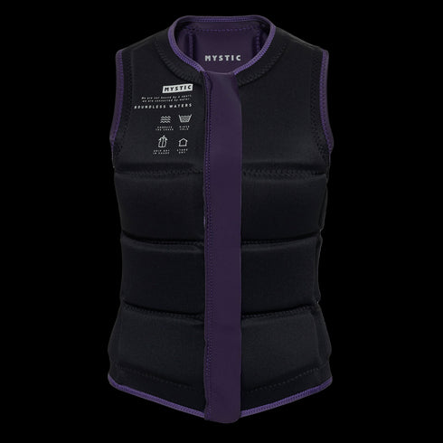 Star Impact Vest Fzip Wake Women 2024 - Deep Purple
